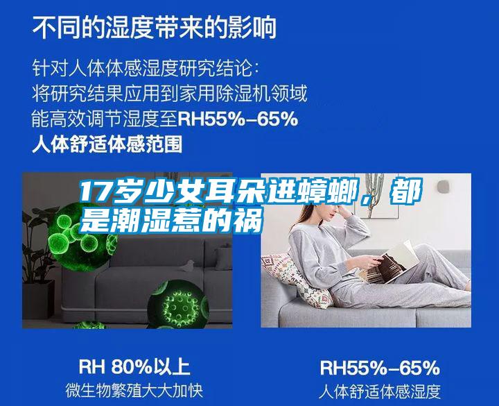 17歲少女耳朵進(jìn)蟑螂，都是潮濕惹的禍