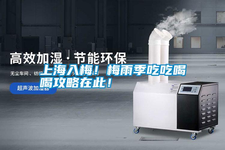 上海入梅！梅雨季吃吃喝喝攻略在此！
