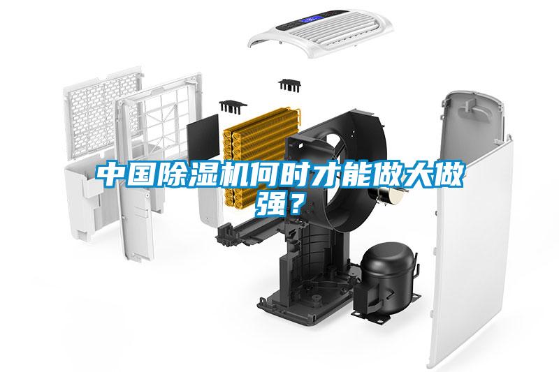 中國除濕機(jī)何時(shí)才能做大做強(qiáng)？