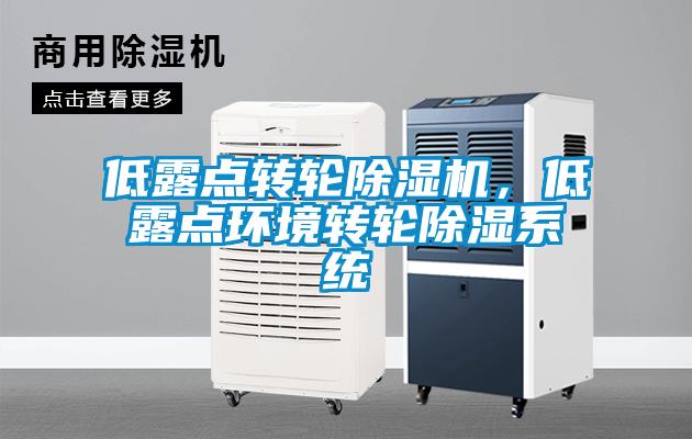 低露點轉(zhuǎn)輪除濕機，低露點環(huán)境轉(zhuǎn)輪除濕系統(tǒng)