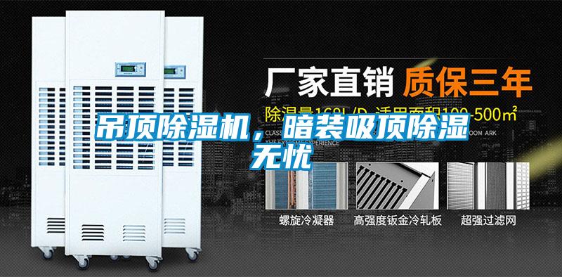 吊頂除濕機(jī)，暗裝吸頂除濕無憂