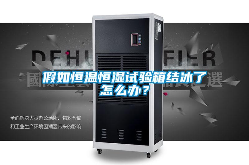 假如恒溫恒濕試驗箱結(jié)冰了怎么辦?