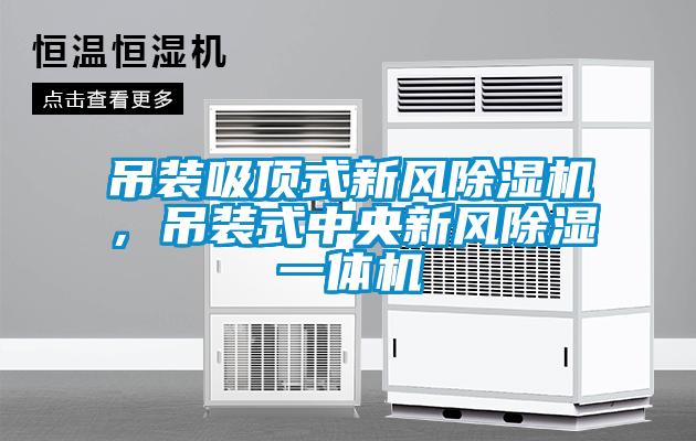 吊裝吸頂式新風(fēng)除濕機(jī)，吊裝式中央新風(fēng)除濕一體機(jī)