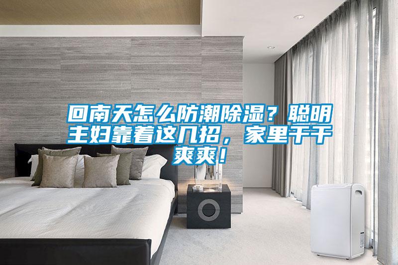 回南天怎么防潮除濕？聰明主婦靠著這幾招，家里干干爽爽！