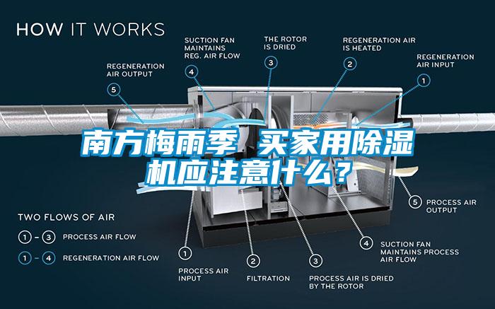 南方梅雨季 買家用除濕機(jī)應(yīng)注意什么？
