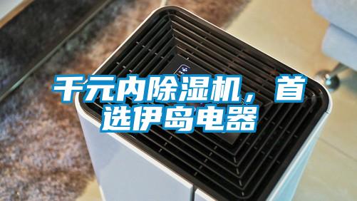 千元內(nèi)除濕機，首選伊島電器