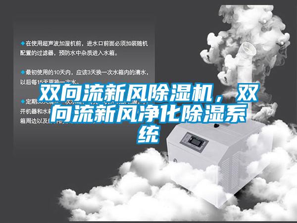 雙向流新風(fēng)除濕機(jī)，雙向流新風(fēng)凈化除濕系統(tǒng)
