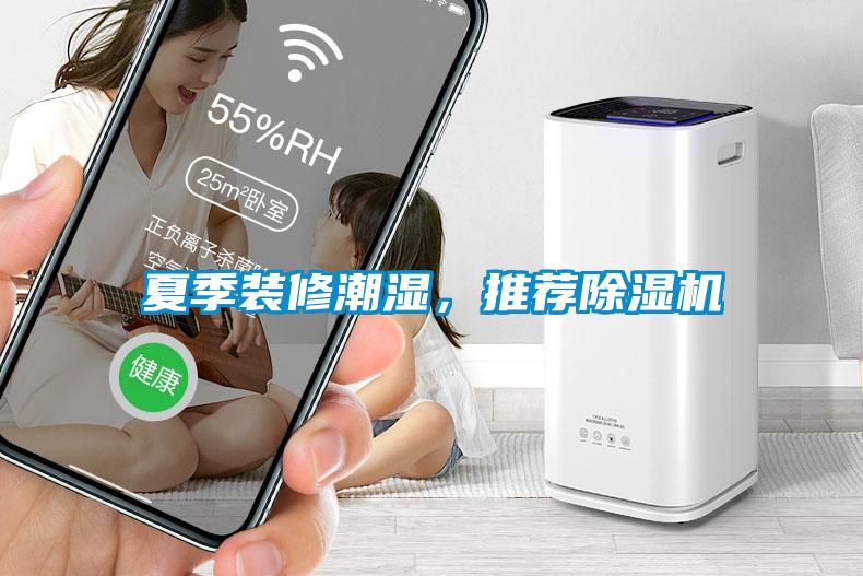 夏季裝修潮濕，推薦除濕機