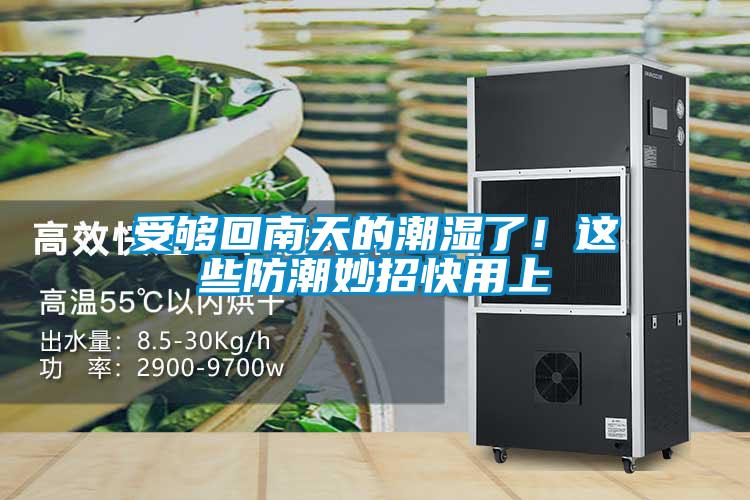 受夠回南天的潮濕了！這些防潮妙招快用上
