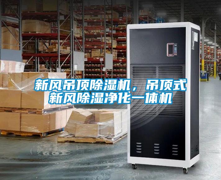 新風(fēng)吊頂除濕機(jī)，吊頂式新風(fēng)除濕凈化一體機(jī)