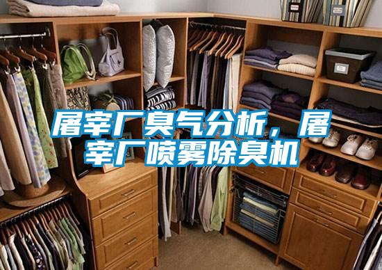 屠宰廠臭氣分析，屠宰廠噴霧除臭機(jī)