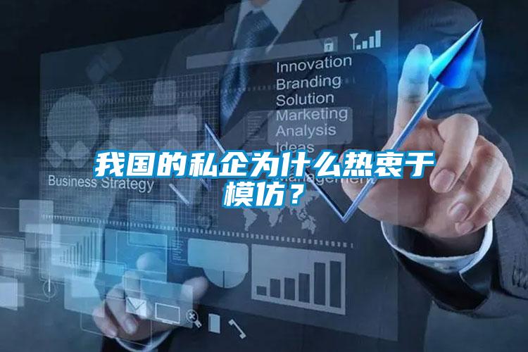 我國的私企為什么熱衷于模仿？