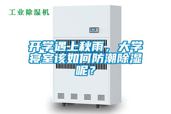 開學遇上秋雨，大學寢室該如何防潮除濕呢？