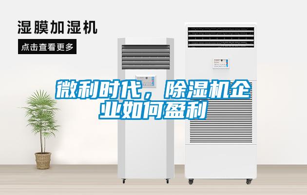 微利時(shí)代，除濕機(jī)企業(yè)如何盈利