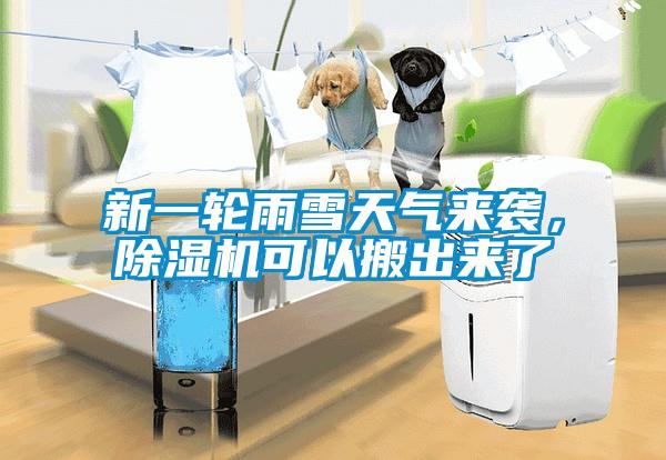 新一輪雨雪天氣來襲，除濕機(jī)可以搬出來了