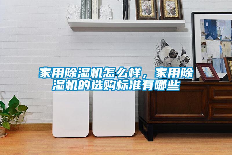 家用除濕機怎么樣，家用除濕機的選購標(biāo)準(zhǔn)有哪些