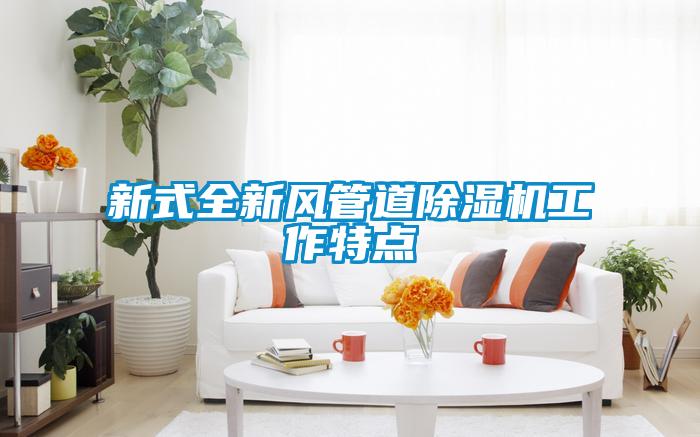 新式全新風(fēng)管道除濕機(jī)工作特點