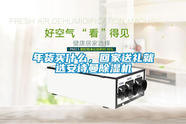 年貨買什么，回家送禮就選安詩曼除濕機