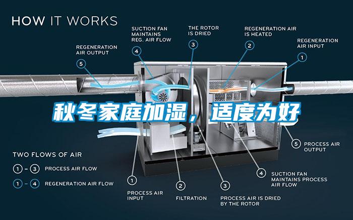 秋冬家庭加濕，適度為好