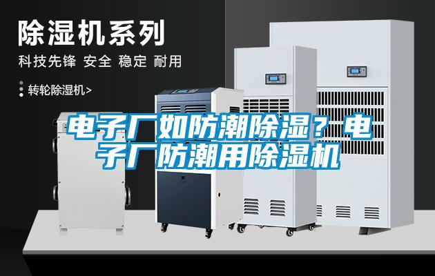 電子廠如防潮除濕？電子廠防潮用除濕機(jī)