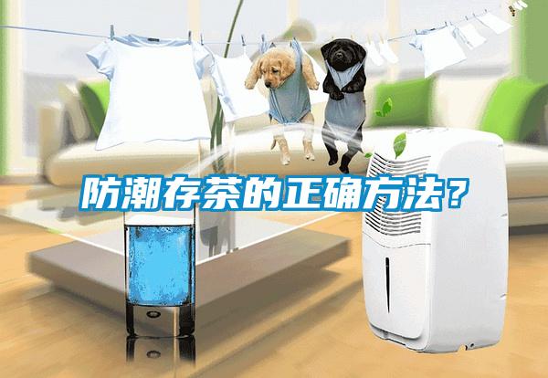 防潮存茶的正確方法？