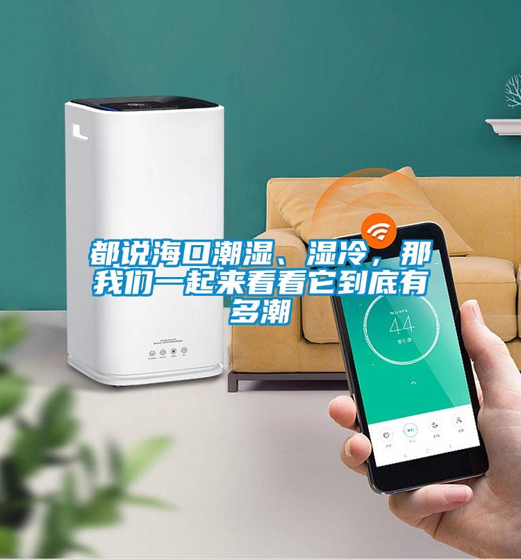 都說?？诔睗?、濕冷，那我們一起來看看它到底有多潮