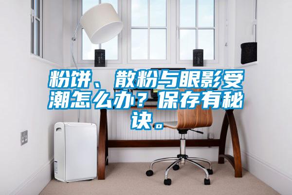 粉餅、散粉與眼影受潮怎么辦？保存有秘訣。