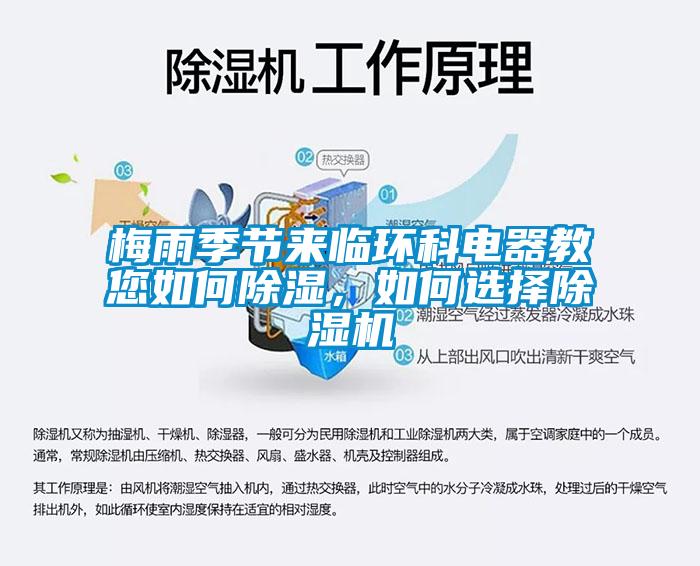 梅雨季節(jié)來臨環(huán)科電器教您如何除濕，如何選擇除濕機(jī)