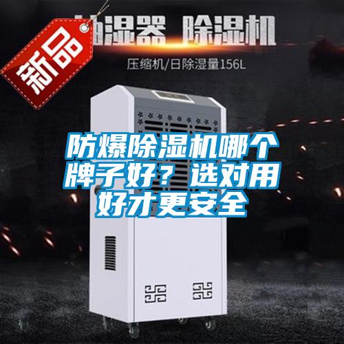 防爆除濕機(jī)哪個(gè)牌子好？選對(duì)用好才更安全
