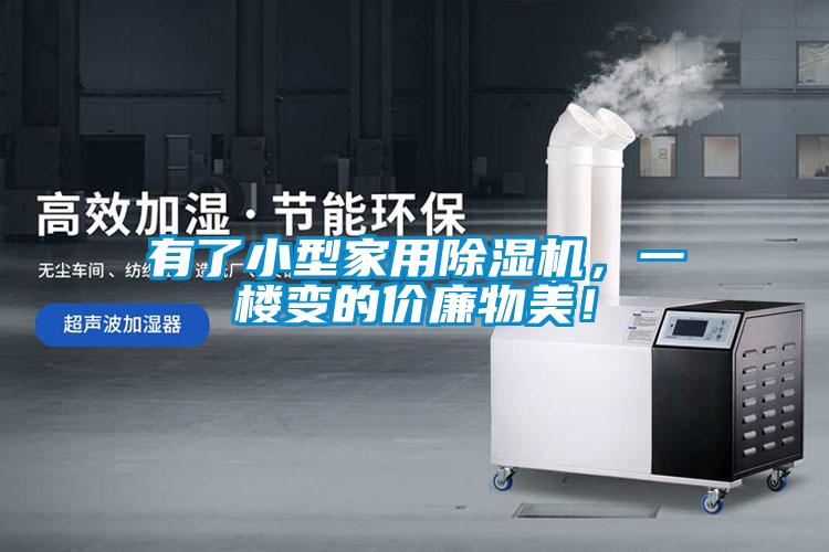 有了小型家用除濕機(jī)，一樓變的價(jià)廉物美！