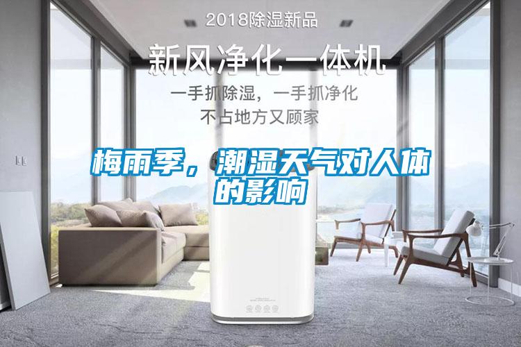 梅雨季，潮濕天氣對人體的影響