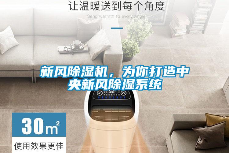 新風(fēng)除濕機，為你打造中央新風(fēng)除濕系統(tǒng)
