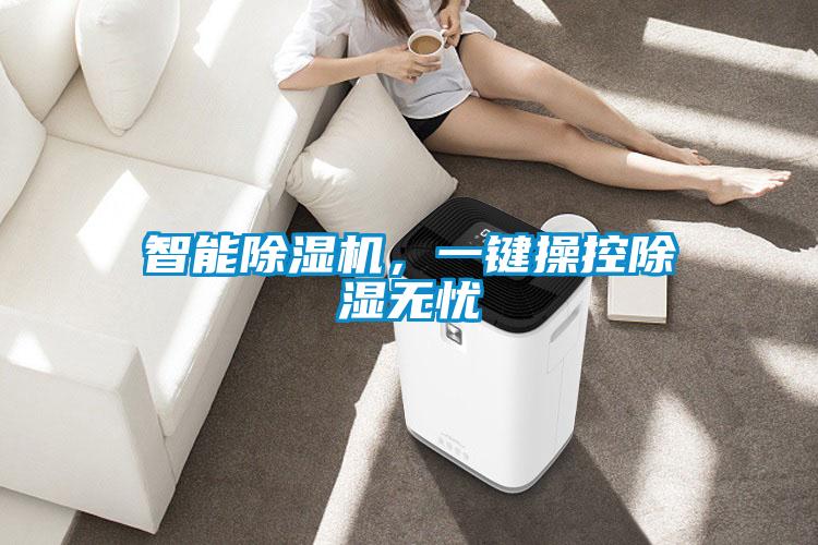 智能除濕機(jī)，一鍵操控除濕無(wú)憂