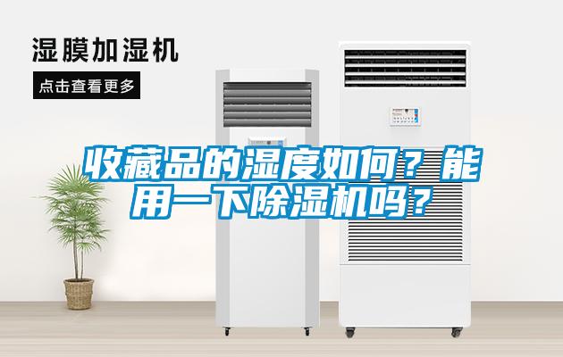 收藏品的濕度如何？能用一下除濕機嗎？