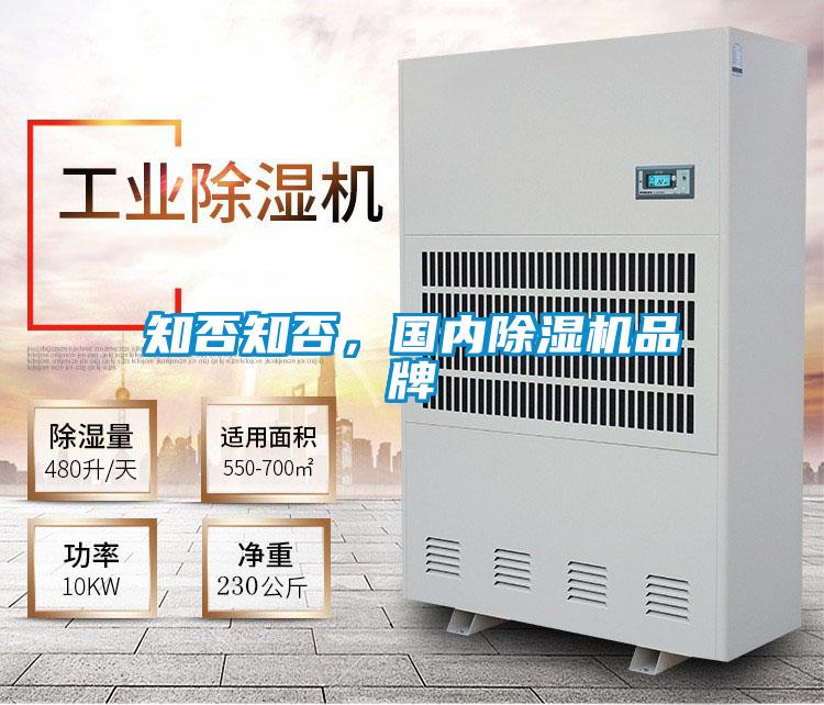 知否知否，國內(nèi)除濕機品牌