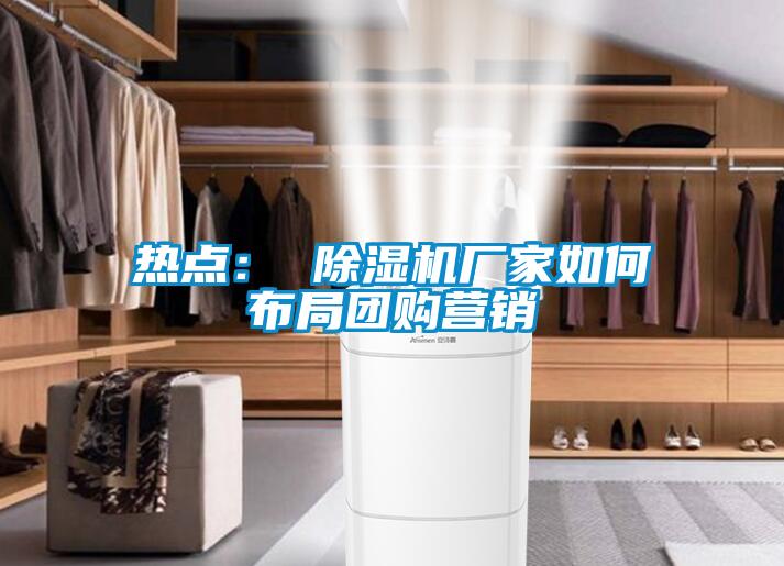 熱點(diǎn)： 除濕機(jī)廠家如何布局團(tuán)購(gòu)營(yíng)銷