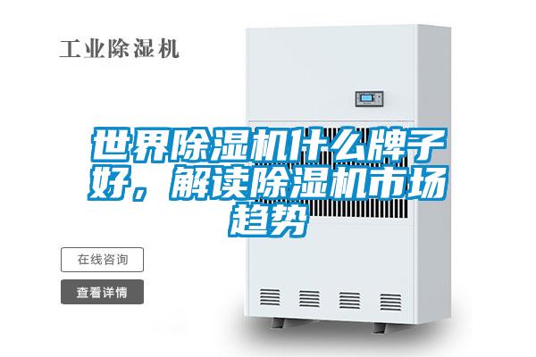 世界除濕機(jī)什么牌子好，解讀除濕機(jī)市場(chǎng)趨勢(shì)