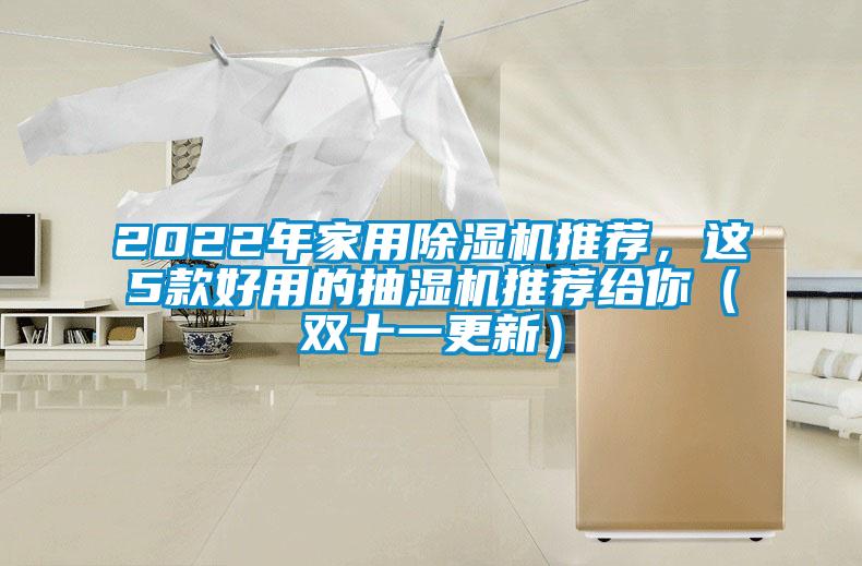2022年家用除濕機(jī)推薦，這5款好用的抽濕機(jī)推薦給你（雙十一更新）