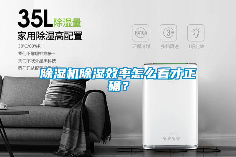 除濕機(jī)除濕效率怎么看才正確？