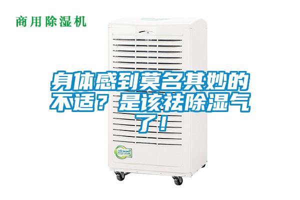 身體感到莫名其妙的不適？是該祛除濕氣了！