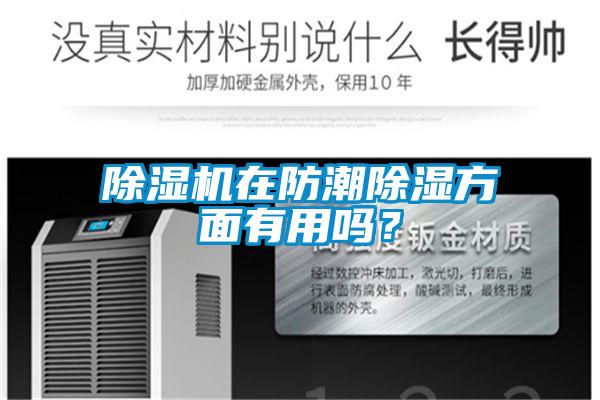 除濕機在防潮除濕方面有用嗎？