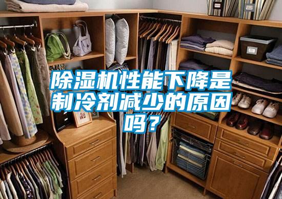 除濕機(jī)性能下降是制冷劑減少的原因嗎？