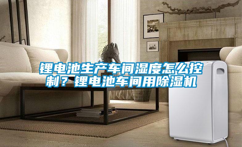 鋰電池生產(chǎn)車間濕度怎么控制？鋰電池車間用除濕機(jī)