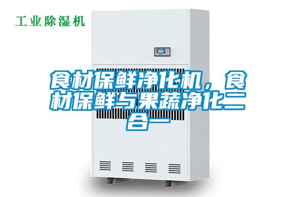 食材保鮮凈化機，食材保鮮與果蔬凈化二合一