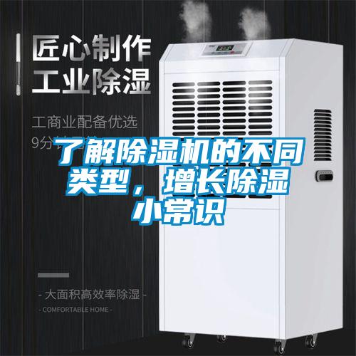 了解除濕機的不同類型，增長除濕小常識