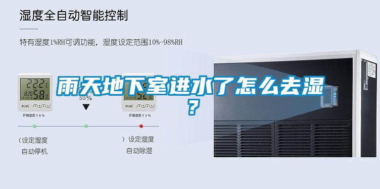 雨天地下室進(jìn)水了怎么去濕？