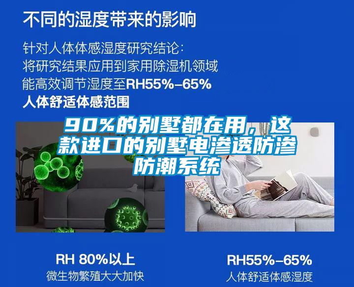 90%的別墅都在用，這款進口的別墅電滲透防滲防潮系統(tǒng)