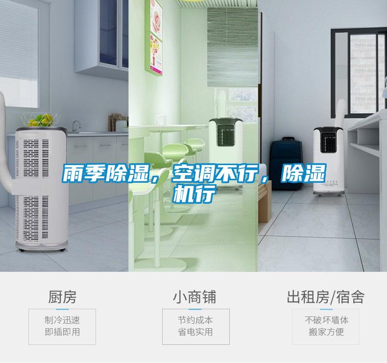 雨季除濕，空調(diào)不行，除濕機(jī)行