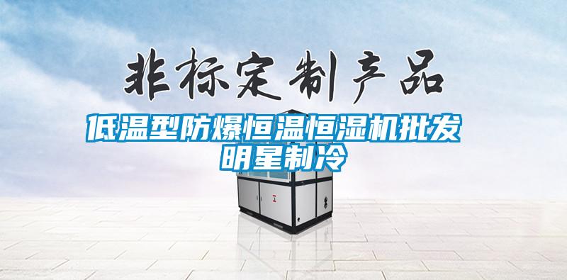 低溫型防爆恒溫恒濕機批發(fā) 明星制冷