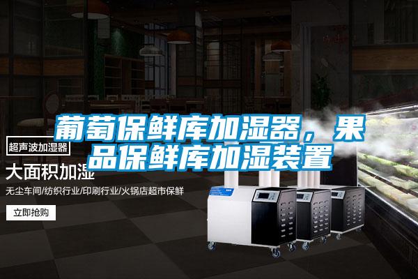 葡萄保鮮庫(kù)加濕器，果品保鮮庫(kù)加濕裝置